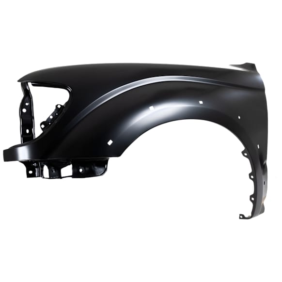 2001-2004 Toyota Tacoma - Front, Driver Side Fender, With Molding Holes