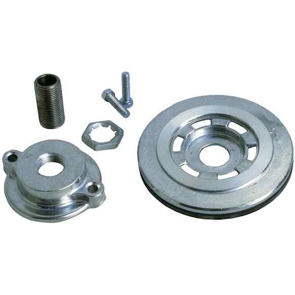 1024 Oil Filter Adapter - Natural, Aluminum, Direct Fit