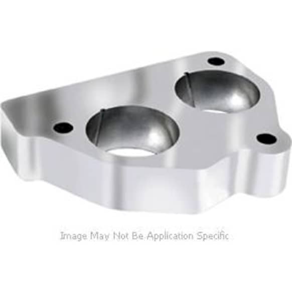 2534 Throttle Body Spacer - Natural, Aluminum, Direct Fit, Sold Individually