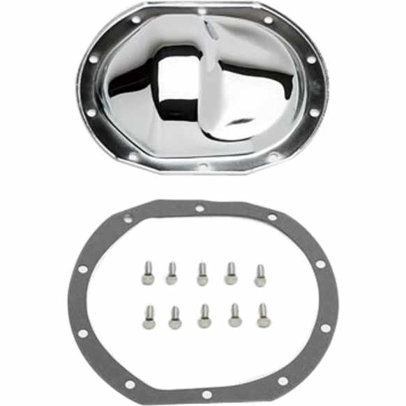 9044 Differential Cover - Chrome, Steel, Direct Fit, Kit