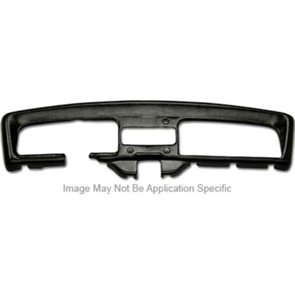 1117 Dash Cover, Black, Molded; Overlay Over Factory Dash, Dash Cap Series