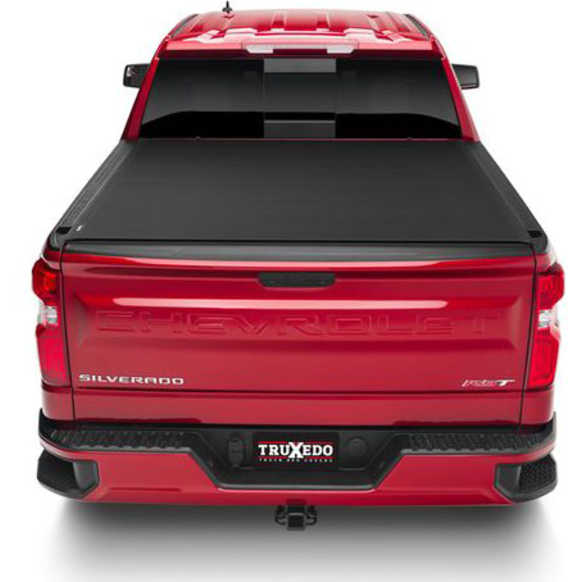 1572816 Sentry CT Series Hard Roll-up Tonneau Cover, Aluminum With Woven Fabric Top Fits Approx. 8 ft. Bed