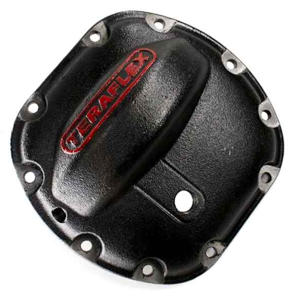 2015 Jeep Wrangler - Differential Cover, 3.6L 6Cyl, Fits Dana 30 axle housings, Black, Cast Iron