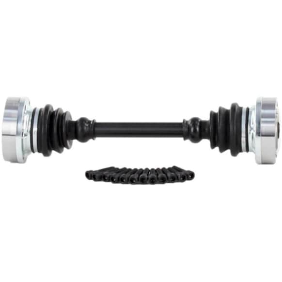1988 BMW 528e - Rear, Driver or Passenger Side Axle Assembly,  Standard Duty Replacement, RWD, 2.7L 6Cyl