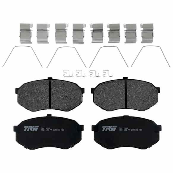 TRC0389 Front Premium Braking Series Ceramic Brake Pad Set