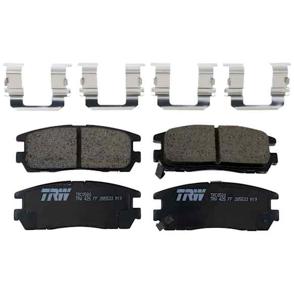 TRC0580 Rear Premium Braking Series Ceramic Brake Pad Set