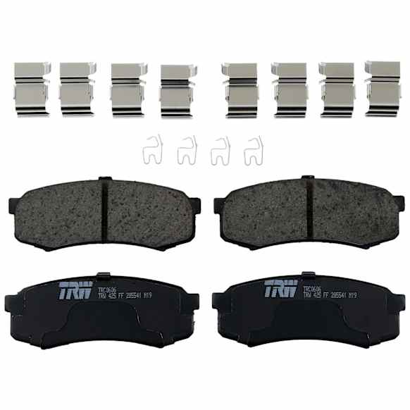 TRC0606 Rear Premium Braking Series Ceramic Brake Pad Set