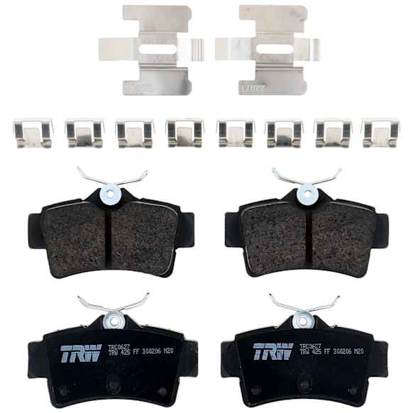 TRC0627 Rear Premium Braking Series Ceramic Brake Pad Set