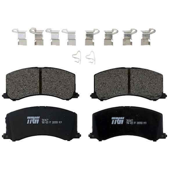 TRC0677 Front Premium Braking Series Ceramic Brake Pad Set
