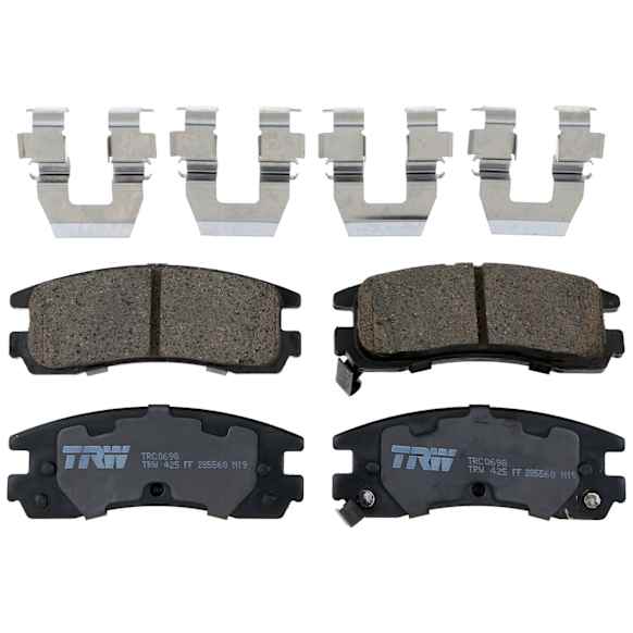 TRC0698 Rear Premium Braking Series Ceramic Brake Pad Set