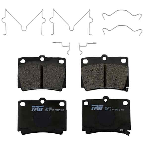 TRC0733 Rear Premium Braking Series Ceramic Brake Pad Set