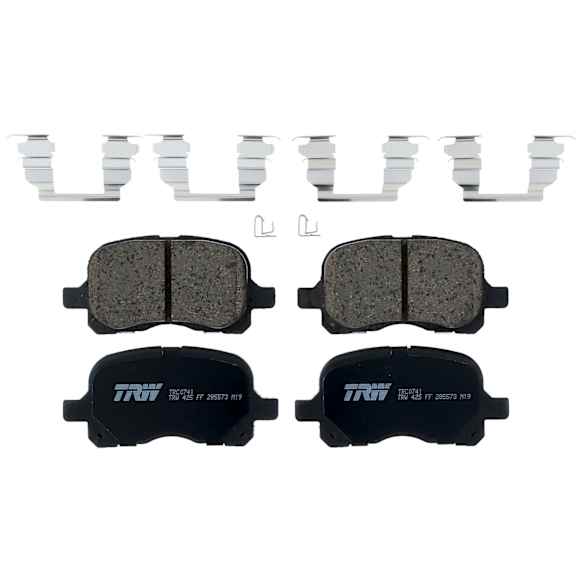 TRC0741 Front Premium Braking Series Ceramic Brake Pad Set