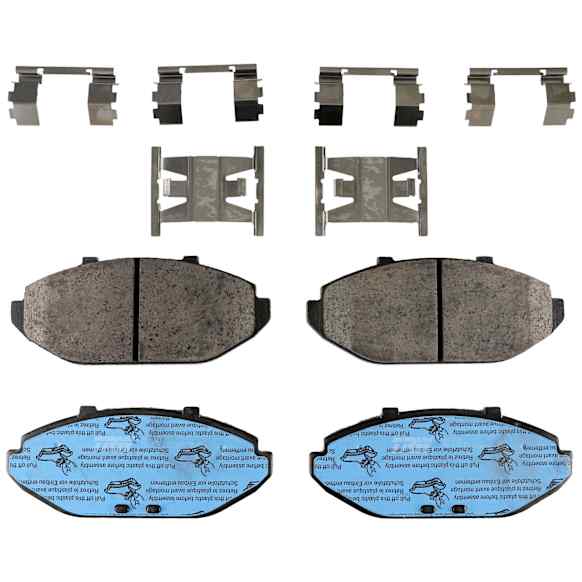 TRC0748 Front Premium Braking Series Ceramic Brake Pad Set