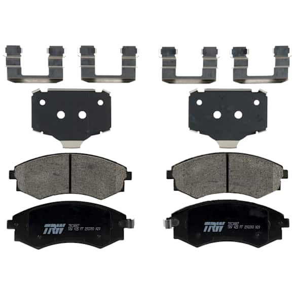 TRC0887 Front Premium Braking Series Ceramic Brake Pad Set