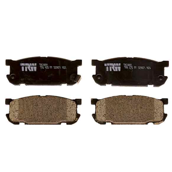 TRC0891 Rear Premium Braking Series Ceramic Brake Pad Set