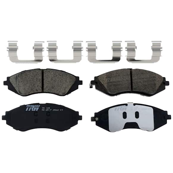 TRC1035 Front Premium Braking Series Ceramic Brake Pad Set
