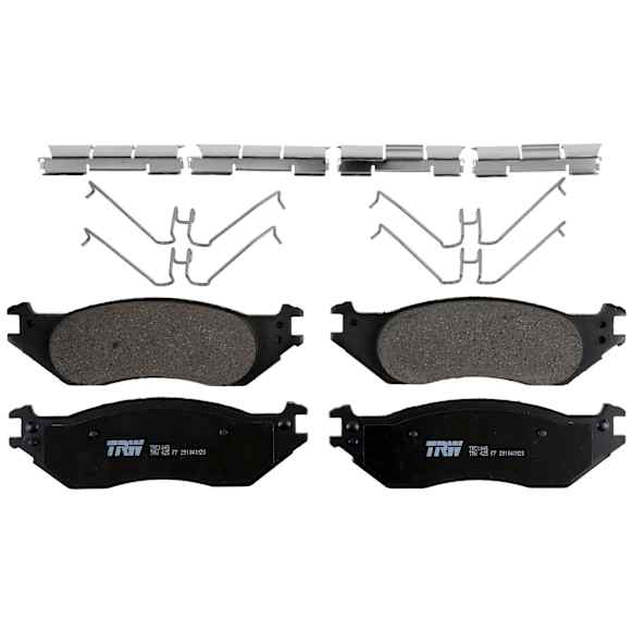 TRC1045 Front Premium Braking Series Ceramic Brake Pad Set