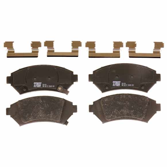 TRC1076 Front Premium Braking Series Ceramic Brake Pad Set