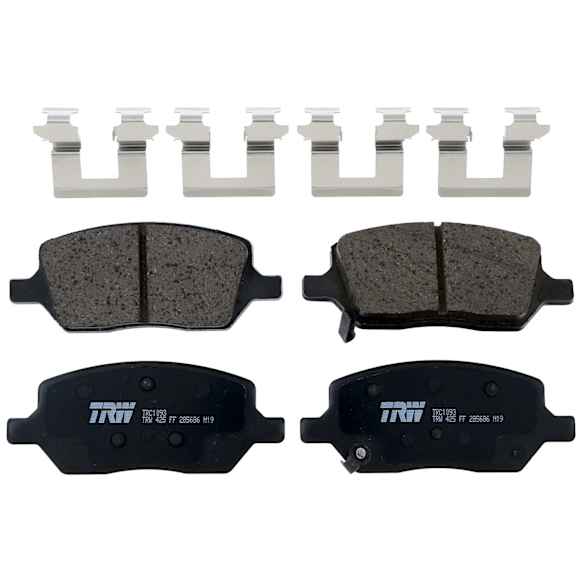 TRC1093 Rear Premium Braking Series Ceramic Brake Pad Set