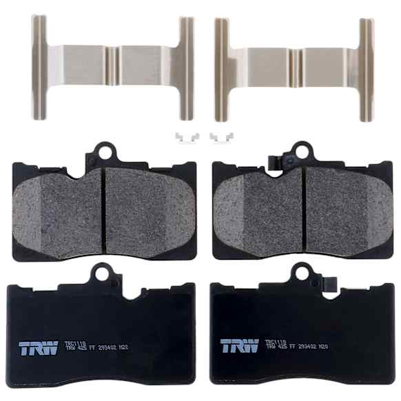 TRC1118 Front Premium Braking Series Ceramic Brake Pad Set