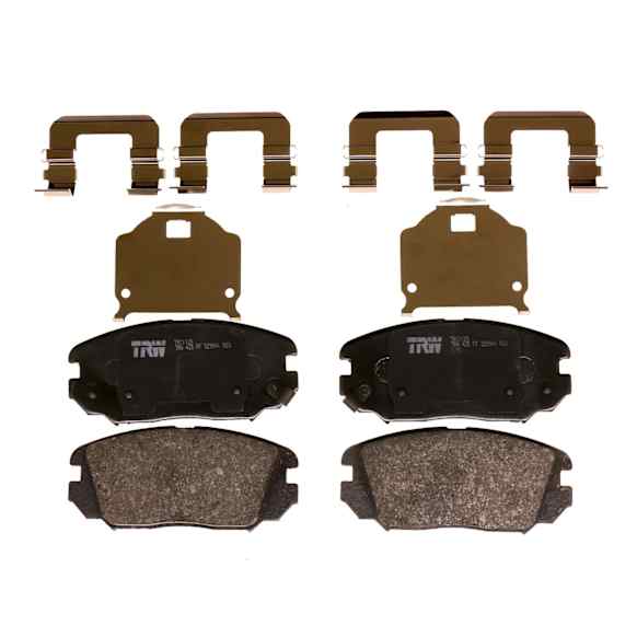 TRC1125 Front Premium Braking Series Ceramic Brake Pad Set