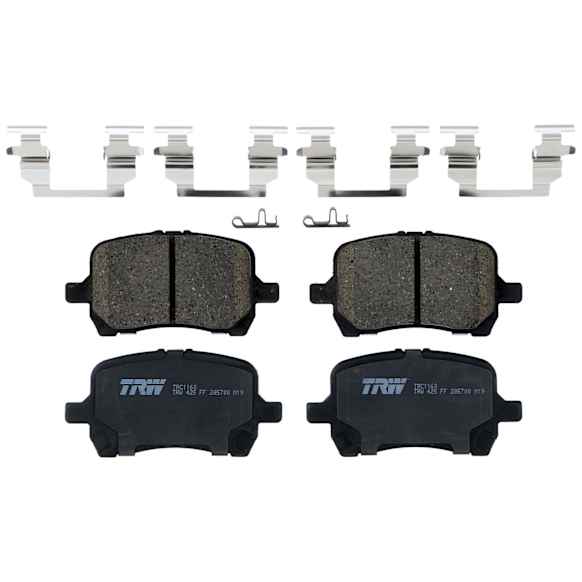 TRC1160 Front Premium Braking Series Ceramic Brake Pad Set