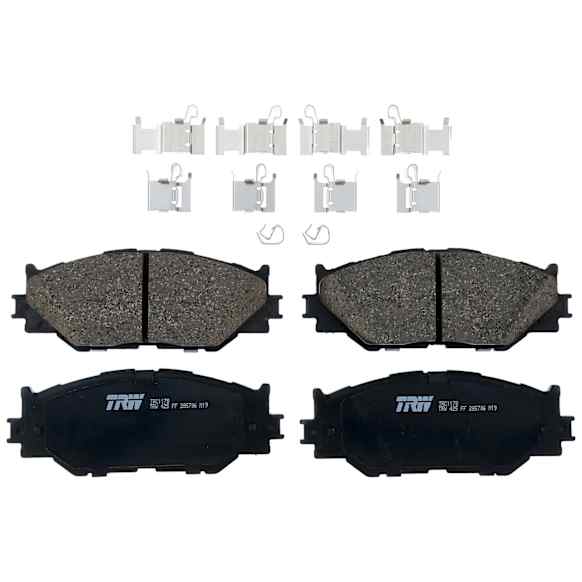 TRC1178 Front Premium Braking Series Ceramic Brake Pad Set