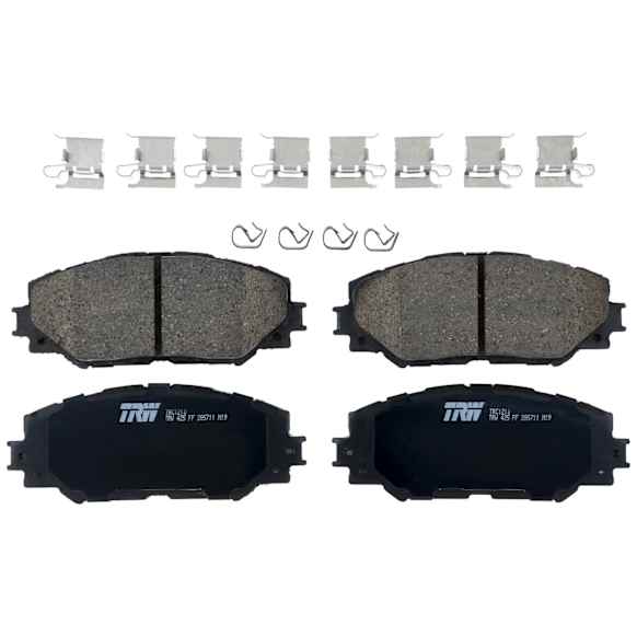 TRC1210 Front Premium Braking Series Ceramic Brake Pad Set