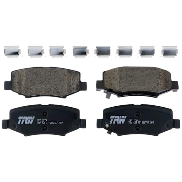 TRC1274 Rear Premium Braking Series Ceramic Brake Pad Set