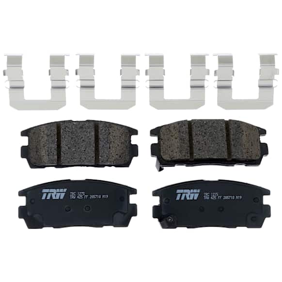 TRC1275 Rear Premium Braking Series Ceramic Brake Pad Set