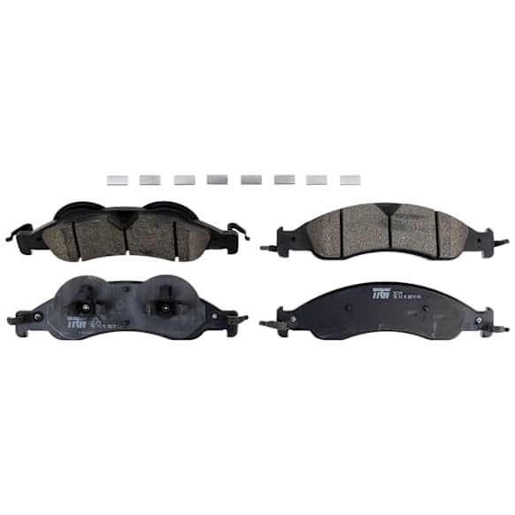 TRC1278 Front Premium Braking Series Ceramic Brake Pad Set
