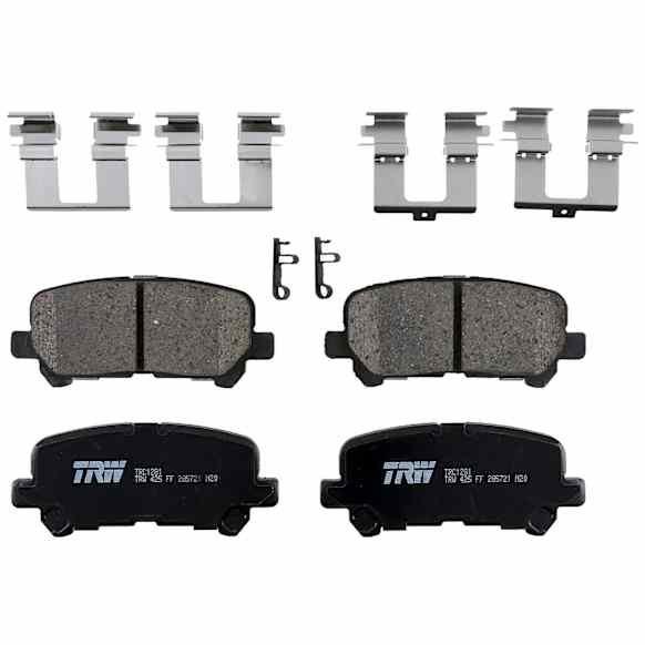 TRC1281 Rear Premium Braking Series Ceramic Brake Pad Set