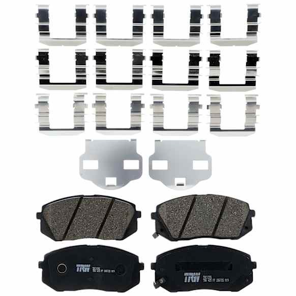 TRC1295 Front Premium Braking Series Ceramic Brake Pad Set