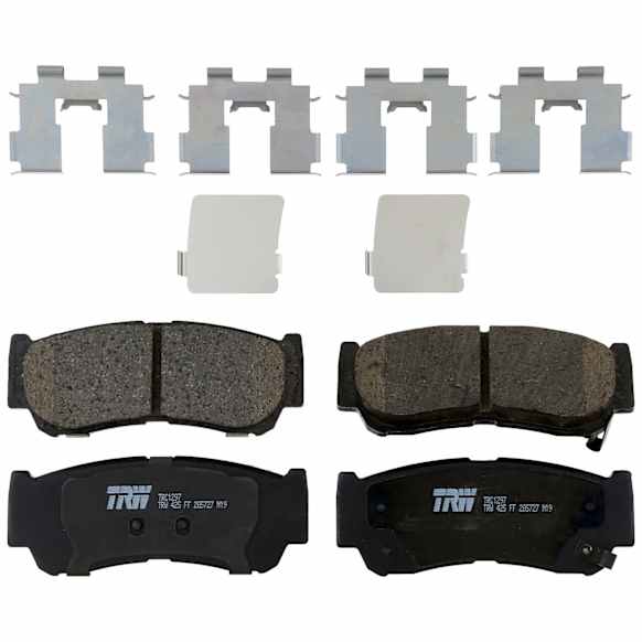 TRC1297 Rear Premium Braking Series Ceramic Brake Pad Set