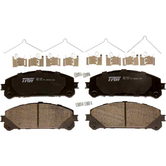 TRC1324 Front Premium Braking Series Ceramic Brake Pad Set