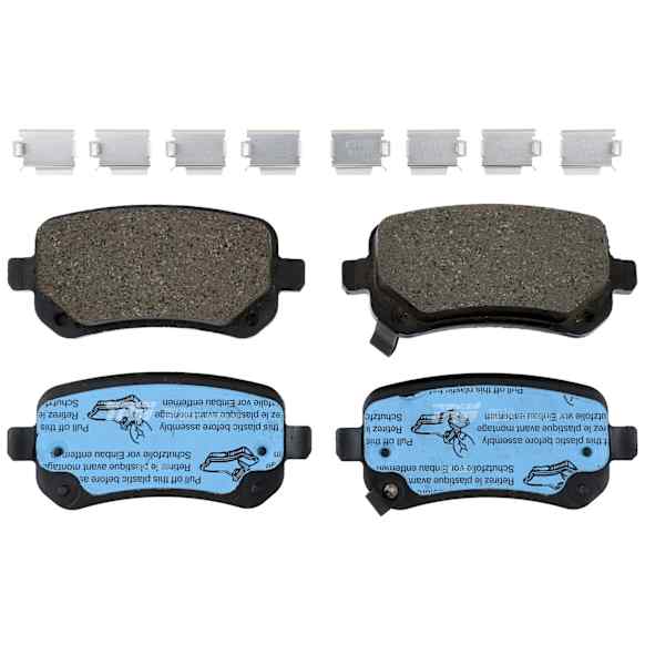 TRC1326 Rear Premium Braking Series Ceramic Brake Pad Set