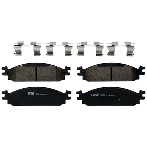 TRC1376 Front Premium Braking Series Ceramic Brake Pad Set