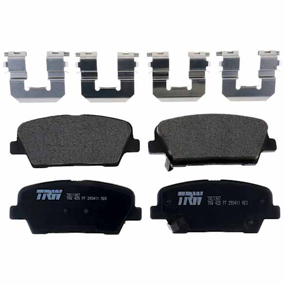 TRC1387 Rear Premium Braking Series Ceramic Brake Pad Set