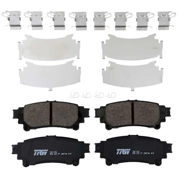 TRC1391 Rear Premium Braking Series Ceramic Brake Pad Set