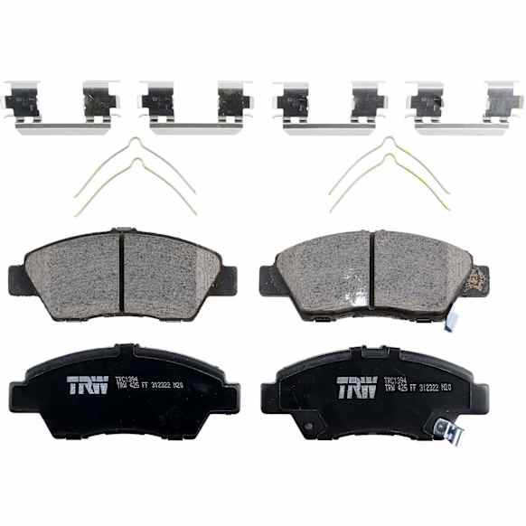 TRC1394 Front Premium Braking Series Ceramic Brake Pad Set