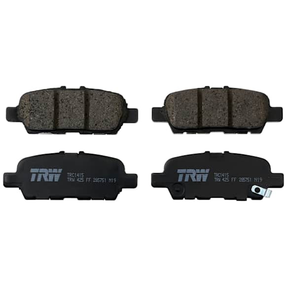 TRC1415 Rear Premium Braking Series Ceramic Brake Pad Set