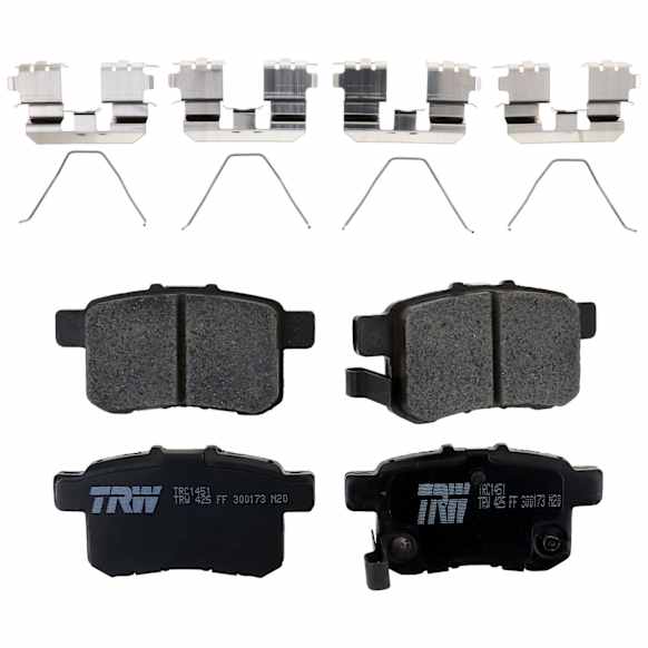 TRC1451 Rear Premium Braking Series Ceramic Brake Pad Set