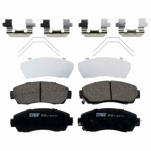 TRC1521 Front Premium Braking Series Ceramic Brake Pad Set