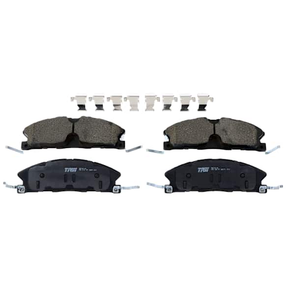 TRC1611A Front Premium Braking Series Ceramic Brake Pad Set
