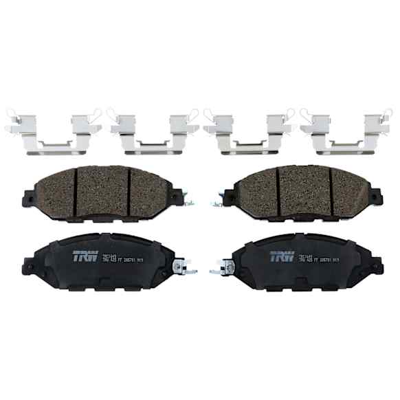 TRC1649 Front Premium Braking Series Ceramic Brake Pad Set