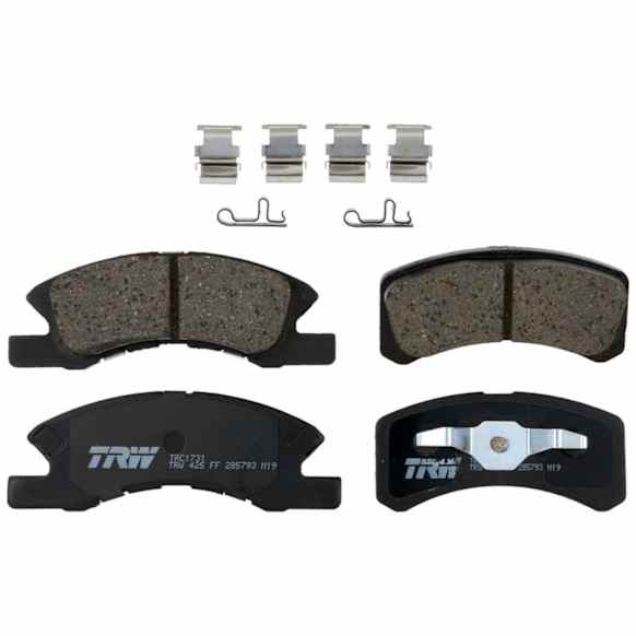 TRC1731 Front Premium Braking Series Ceramic Brake Pad Set
