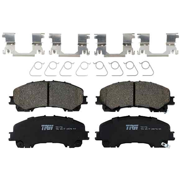 TRC1736 Front Premium Braking Series Ceramic Brake Pad Set