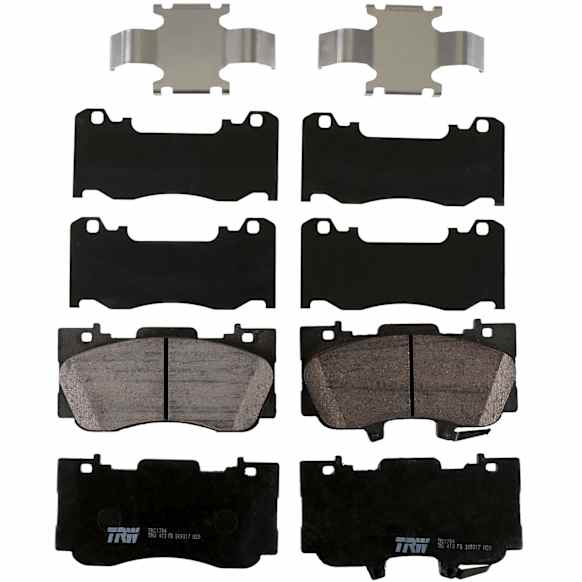 TRC1784 Front Premium Braking Series Ceramic Brake Pad Set