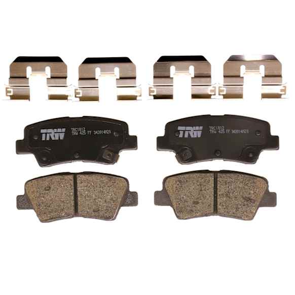 TRC1812 Rear Premium Braking Series Ceramic Brake Pad Set