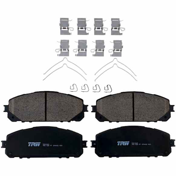 TRC1843 Front Premium Braking Series Ceramic Brake Pad Set